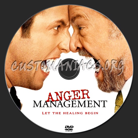 Anger Management dvd label