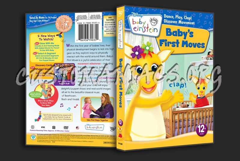 Baby Einstein: Baby's First Moves dvd cover