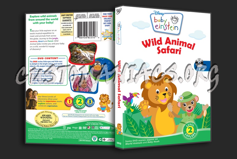 Baby Einstein: Wild Animal Safari dvd cover