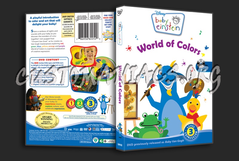 Baby Einstein: World of Colors dvd cover