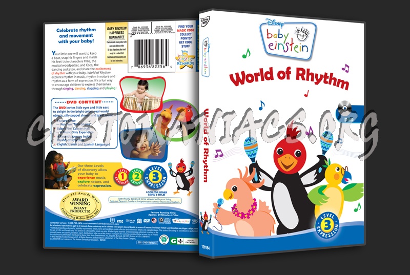 Baby Einstein: World of Rhythm dvd cover