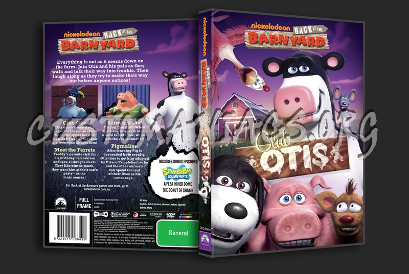 Back at the Barnyard: Club Otis dvd cover
