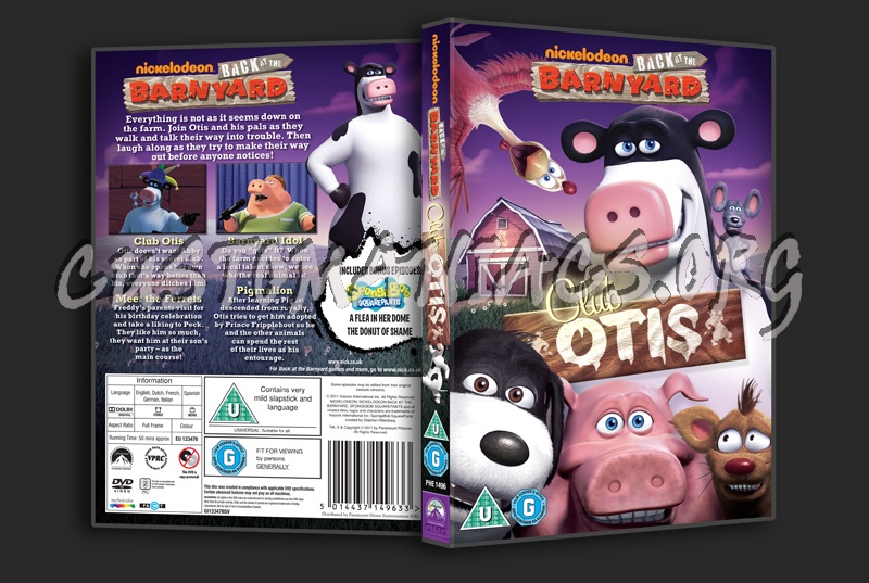 Back at the Barnyard: Club Otis dvd cover