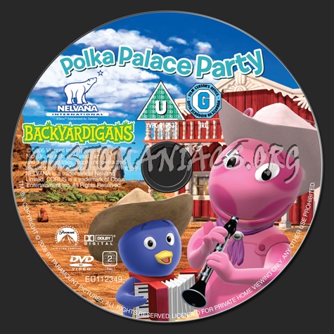 Backyardigans: Polka Palace Party dvd label