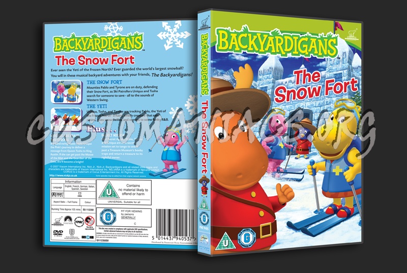 Backyardigans: The Snow Fort dvd cover