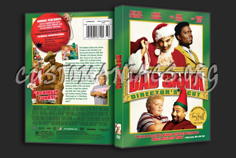 Bad Santa dvd cover