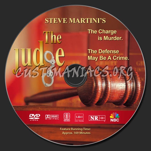 Steve Martini's The Judge dvd label