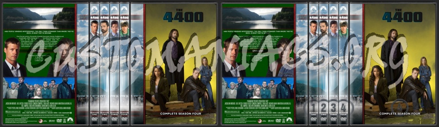 The 4400 - The Complete Series dvd cover