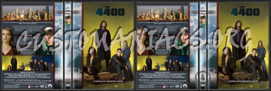 The 4400 - The Complete Series dvd cover