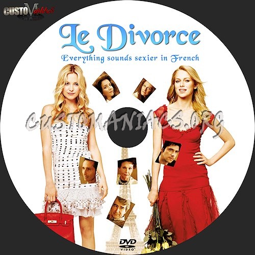 Le Divorce dvd label