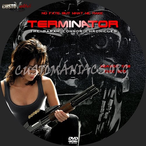 Terminator - The Sarah Connor Chronicles dvd label