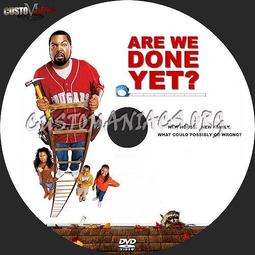 Are We Done Yet dvd label