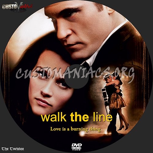 Walk The Line dvd label