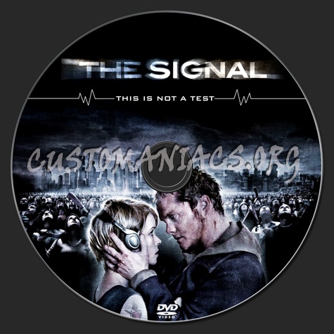 The Signal dvd label