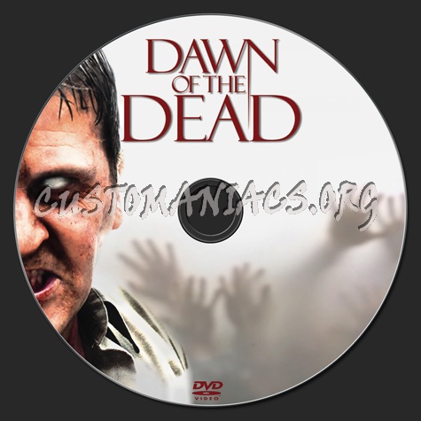 Dawn Of The Dead (2004) dvd label
