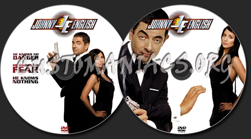 Johnny English dvd label