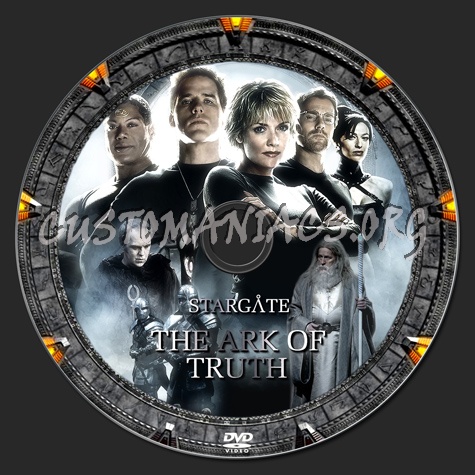 Stargate-The Ark Of Truth dvd label