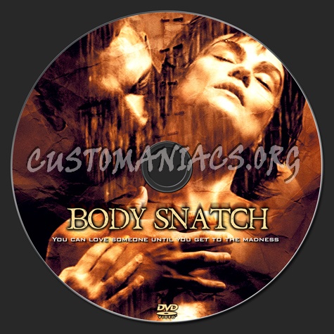 Body Snatch dvd label