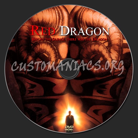 Red Dragon dvd label