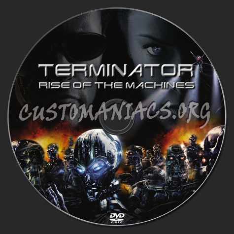 Terminator 3 dvd label