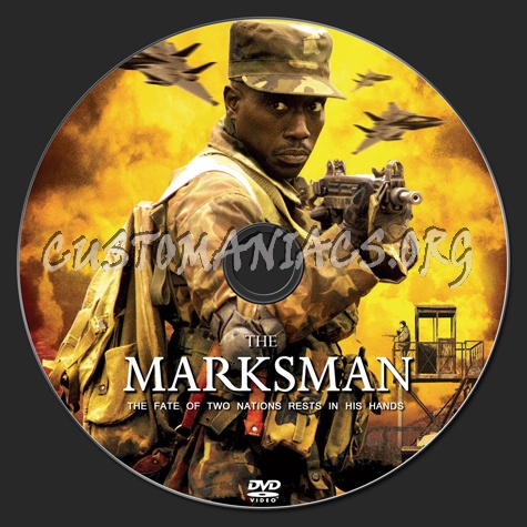 The Marksman (2005) dvd label