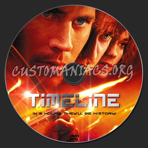 Timeline dvd label