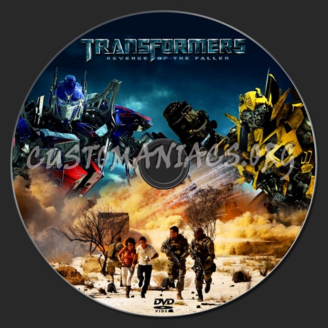 Transformers - Revenge of the Fallen dvd label