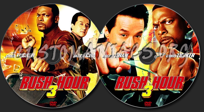 Rush Hour 3 dvd label