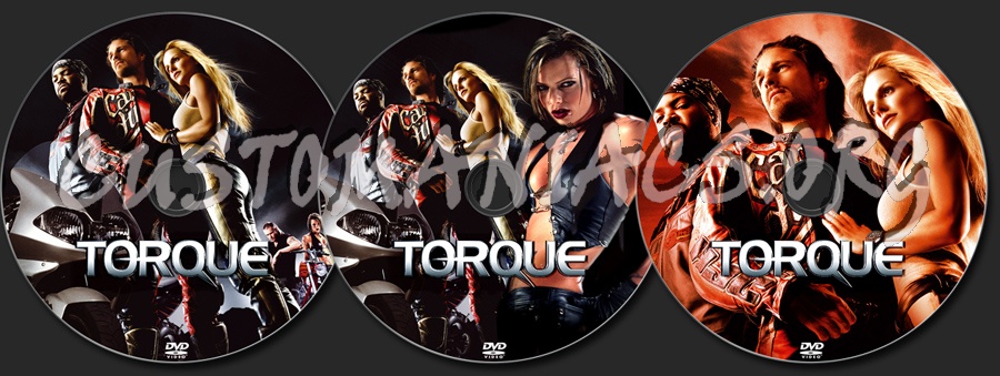 Torque dvd label