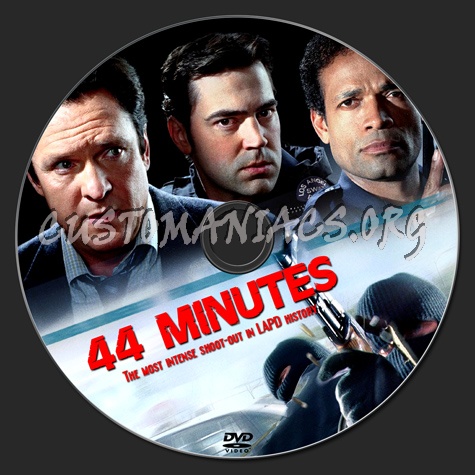 44 Minutes dvd label