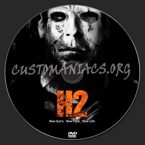 Halloween 2 dvd label