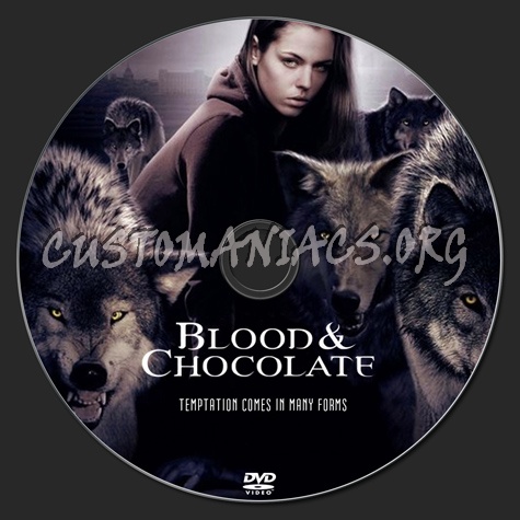 Blood & Chocolate dvd label