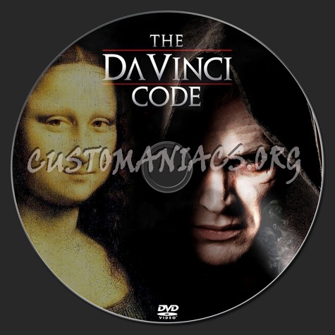 The Da Vinci Code dvd label