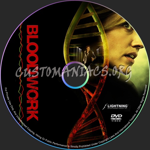 Blood Work (2011) dvd label