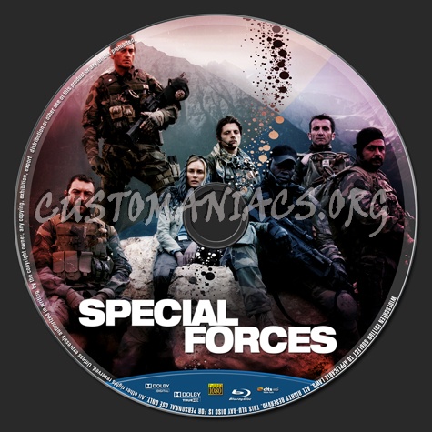 Special Forces blu-ray label