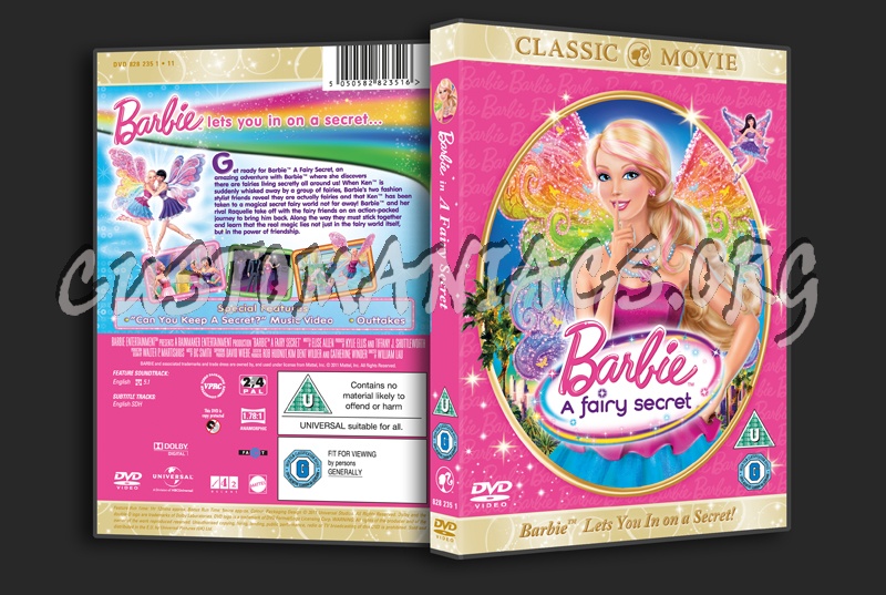 Barbie A Fairy Secret dvd cover
