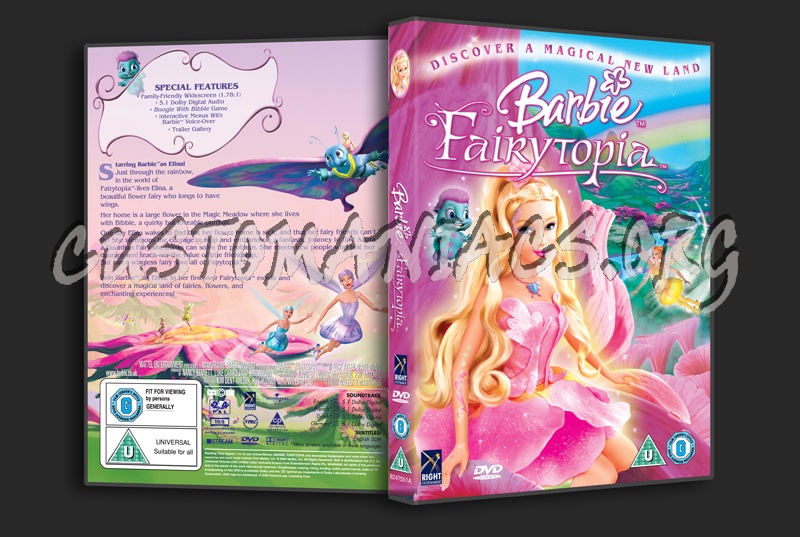 Barbie Fairytopia dvd cover