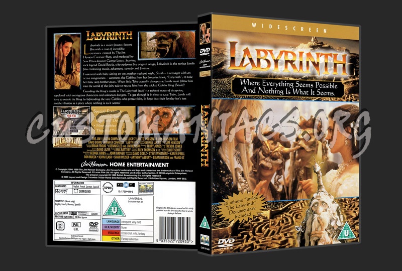 Labyrinth dvd cover