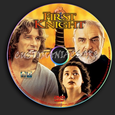 First Knight dvd label