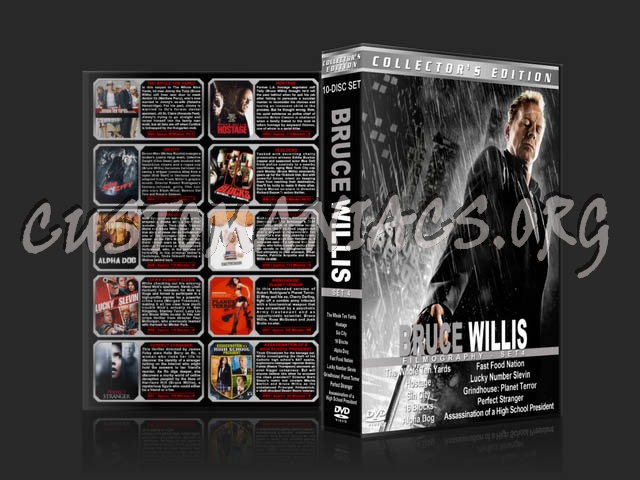 Bruce Willis Filmography - Set 4 dvd cover