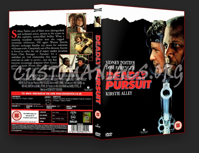 Deadly Pursuit - Shoot to Kill dvd cover