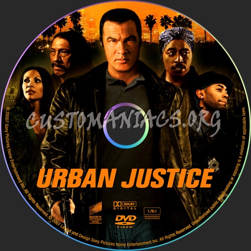 Urban Justice dvd label