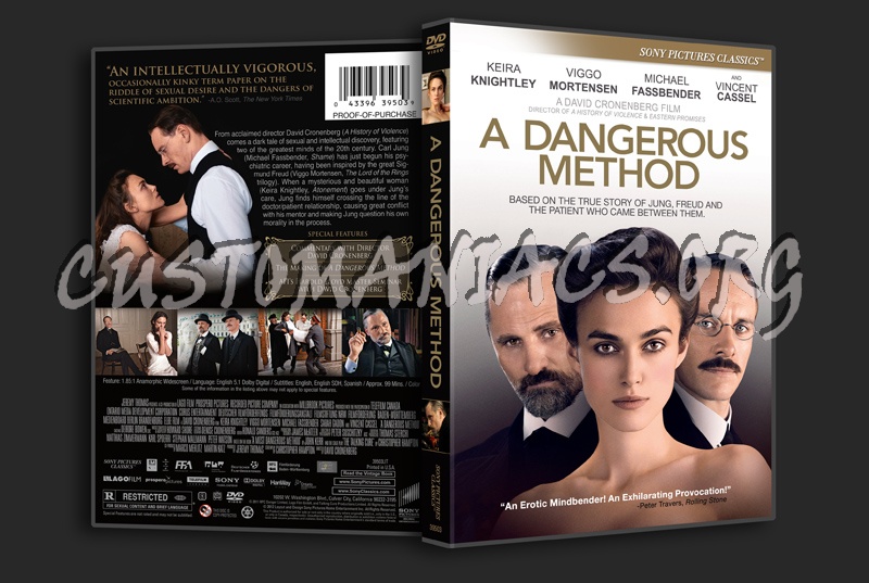 A Dangerous Method dvd cover