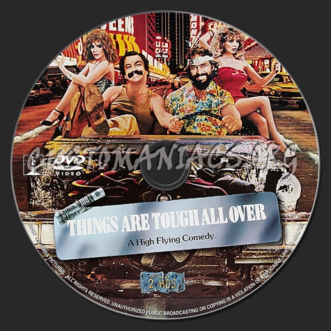 Things Are Tough All Over dvd label