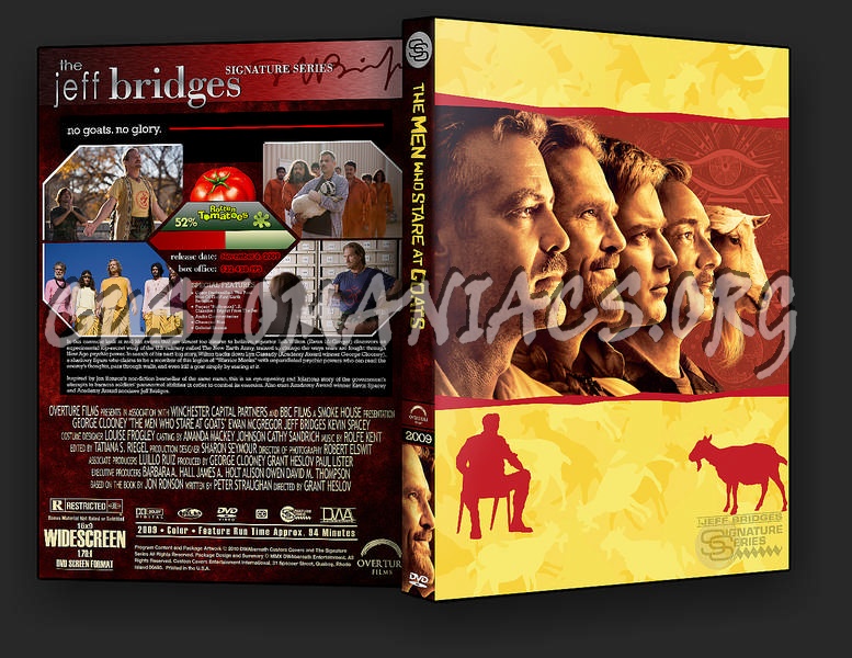 The Men Who Stare at Goats dvd cover