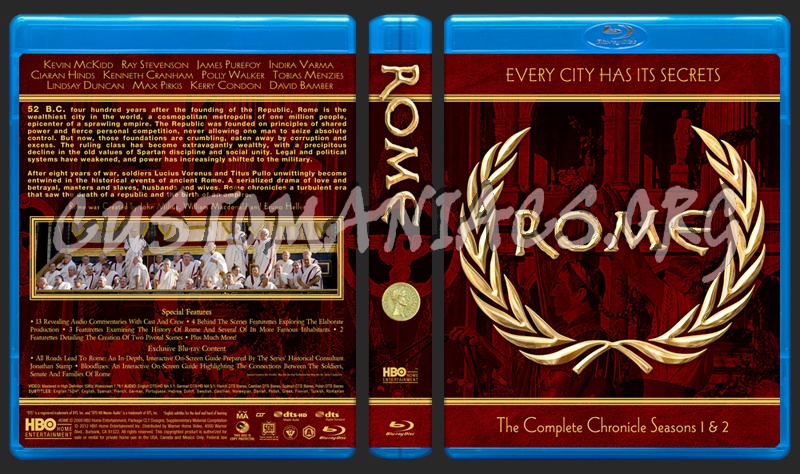 Rome Complete Box Set blu-ray cover