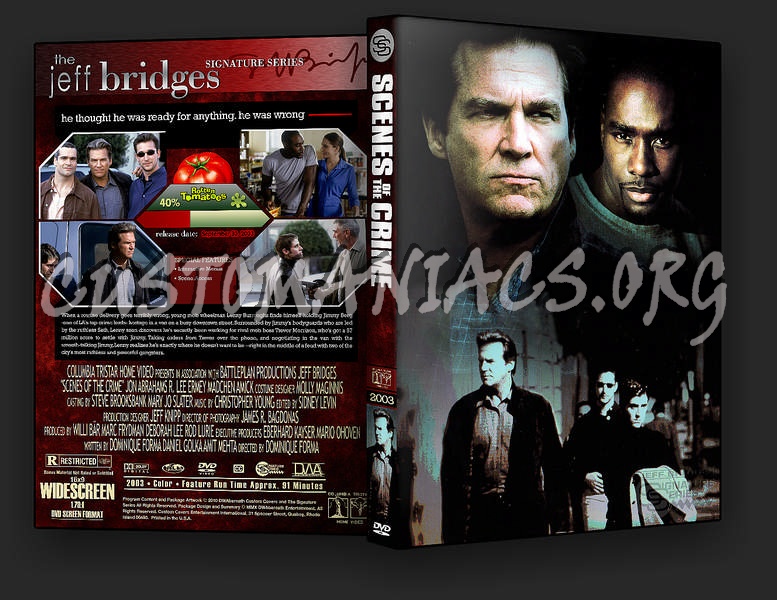 Scenes of the Crime dvd cover