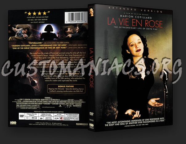 La Vie en rose   ( La Mome ) dvd cover