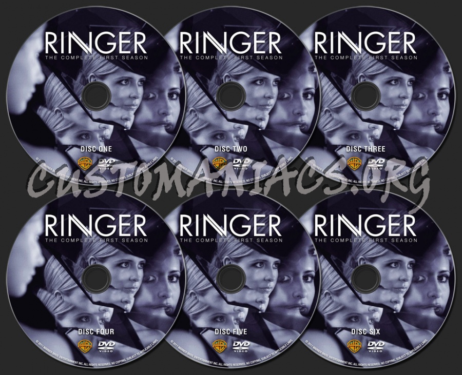 Ringer: Season 1 dvd label