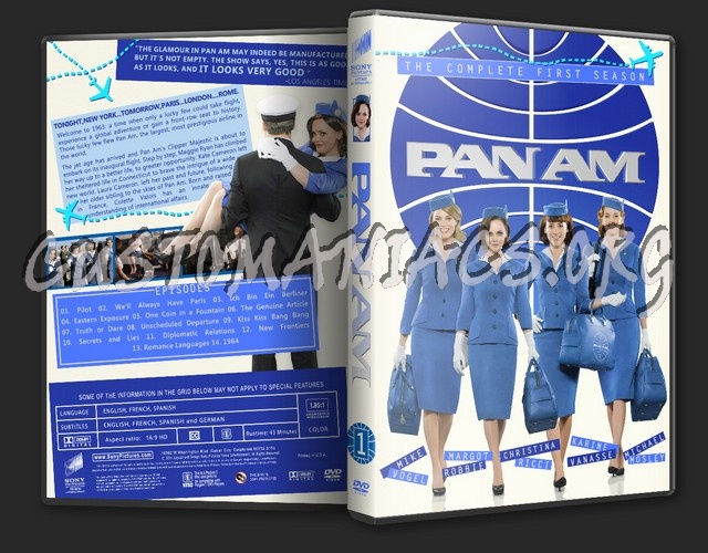 Pan Am - Season 1 dvd cover